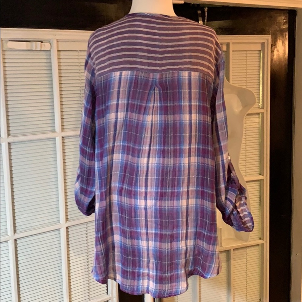 Soft Surrounding Size Large Blouse - image 3